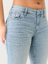 BECCA MID RISE FLAP BOOTCUT JEAN