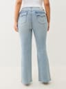 PLUS BECCA MID RISE FLAP BOOTCUT JEAN