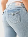 PLUS BECCA MID RISE FLAP BOOTCUT JEAN