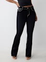 JEANS CORTE DE BOTA BECCA DE TIRO MEDIO