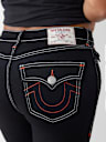 JEANS CORTE DE BOTA BECCA DE TIRO MEDIO