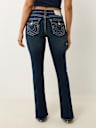 JEANS CORTE DE BOTA BECCA BIG T DE TIRO MEDIO