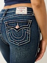 JEANS CORTE DE BOTA BECCA BIG T DE TIRO MEDIO