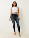 JEANS SUPER SKINNY HALLE BIG T DE TIRO ALTO