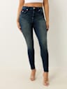 JEANS SUPER SKINNY HALLE BIG T DE TIRO ALTO