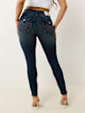 JEANS SUPER SKINNY HALLE BIG T DE TIRO ALTO