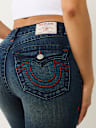 JEANS SUPER SKINNY HALLE BIG T DE TIRO ALTO