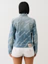 ALLOVER LOGO TRUCKER JACKET