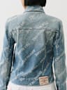 ALLOVER LOGO TRUCKER JACKET