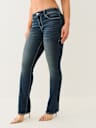BILLIE MID RISE FLAP STRAIGHT JEAN