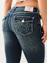 BILLIE MID RISE FLAP STRAIGHT JEAN