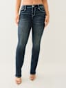 BILLIE MID RISE FLAP STRAIGHT JEAN