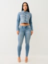 JENNIE MID RISE CURVY SKINNY JEAN