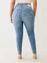 PLUS JENNIE MID RISE CURVY SKINNY JEAN
