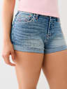 SHORTS JENNIE CON DOBLADILLO ENROLLADO Y TIRO MEDIO