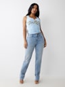 JEANS RECTOS SARAH DE TIRO ALTO