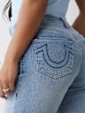 JEANS RECTOS SARAH DE TIRO ALTO