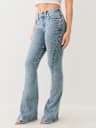 JOEY MID RISE BIG T FLARE JEAN