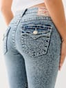 JOEY MID RISE BIG T FLARE JEAN