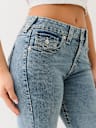 JOEY MID RISE BIG T FLARE JEAN
