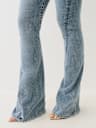 JOEY MID RISE BIG T FLARE JEAN