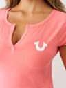 HORSESHOE LOGO RAGLAN TEE