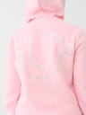 CRYSTAL SCRIPT LOGO ZIP HOODIE
