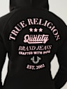 SHRUNKEN STAR RIBBED ZIP HOODIE