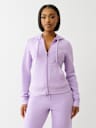 CRYSTAL HORSESHOE ZIP HOODIE