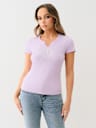 ALLOVER CRYSTAL HORSESHOE TEE