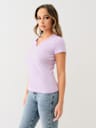 ALLOVER CRYSTAL HORSESHOE TEE