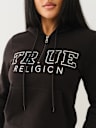 IRIDESCENT QUARTER ZIP HOODIE