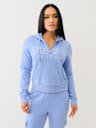 IRIDESCENT QUARTER ZIP HOODIE
