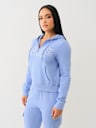 IRIDESCENT QUARTER ZIP HOODIE