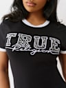 CRYSTAL RINGER BABY TEE