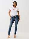 CRYSTAL RINGER BABY TEE