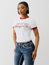 CRYSTAL RINGER BABY TEE