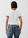 CRYSTAL RINGER BABY TEE