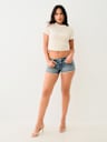 CRYSTAL RINGER BABY TEE
