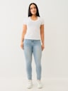 HIGH DENSITY LOGO V NECK TEE