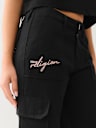 EMBROIDERED LOGO CARGO PANT