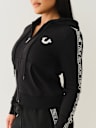 LOGO TAPING ZIP HOODIE