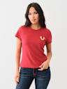 TRUE RELIGION WINGED HORSESHOE TEE