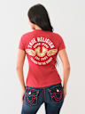 TRUE RELIGION WINGED HORSESHOE TEE