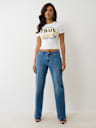 DENIM CARGO STRAIGHT JEAN