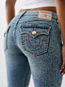 BILLIE MID RISE STRETCH STRAIGHT JEAN