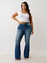 PLUS BECCA MID RISE CRYSTAL BOOTCUT JEAN