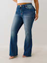 PLUS BECCA MID RISE CRYSTAL BOOTCUT JEAN