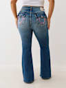 PLUS BECCA MID RISE CRYSTAL BOOTCUT JEAN