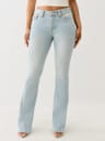 JOEY MID RISE BIG T FLARE JEAN